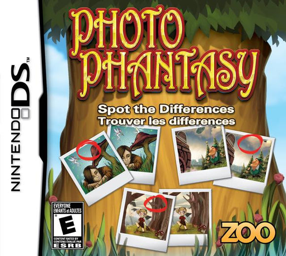 Red Fox Gaming - Hickory - Photo Phantasy - Video Game - Nintendo DS
