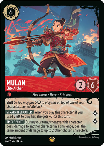 Mulan - Arquera de élite (224/204) (244/204) [La misión del iluminador: Problemas profundos] 