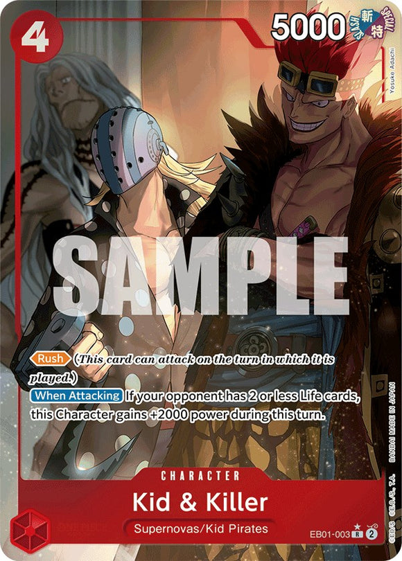 Kid &amp; Killer (Arte alternativo) [Extra Booster: Colección conmemorativa] 