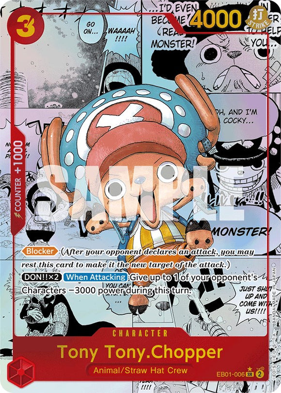 Tony Tony.Chopper (Arte alternativo) (Manga) [Extra Booster: Colección conmemorativa] 