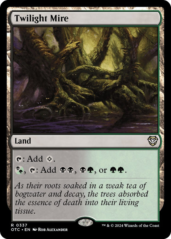 Twilight Mire [Comandante de los Forajidos de Thunder Junction] 