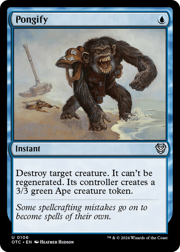 Pongify [Comandante de los Forajidos de Thunder Junction] 