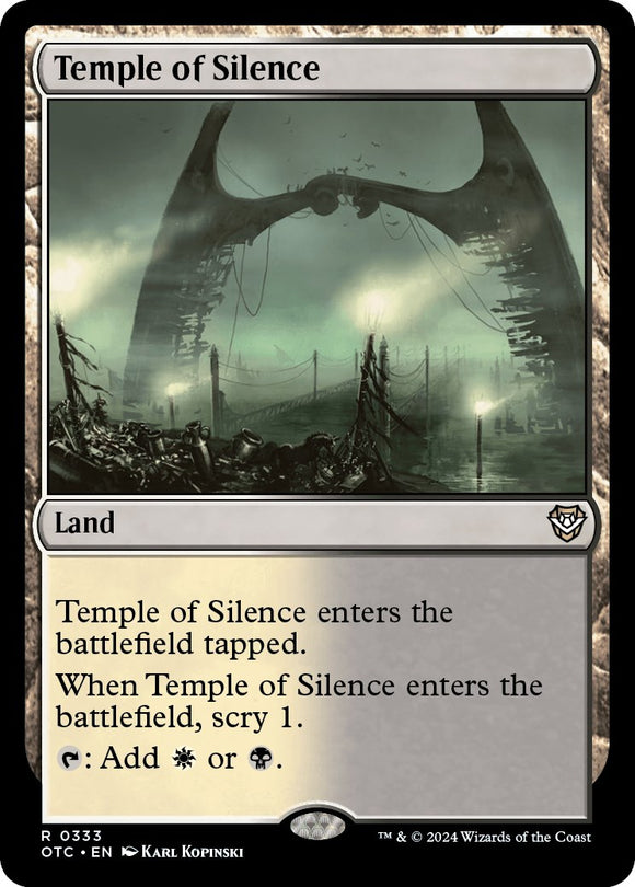 Templo del Silencio [Comandante de los Forajidos de Cruce del Trueno] 