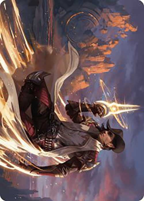 Tarjeta de arte de Kellan, el niño [Serie de arte Outlaws of Thunder Junction] 