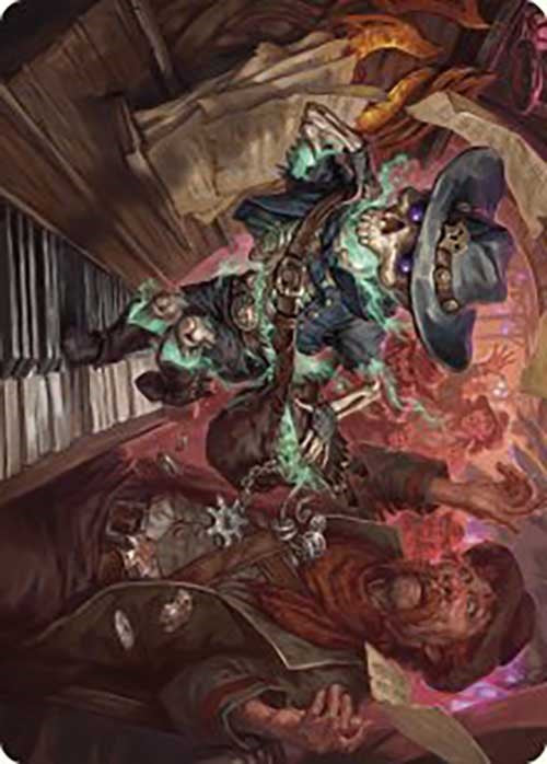 Tarjeta de arte de Tinybones, el carterista [Serie de arte de Outlaws of Thunder Junction] 