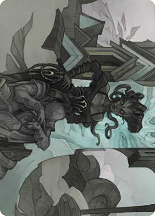 Vraska se une a la serie de arte de Outlaws of Thunder Junction 