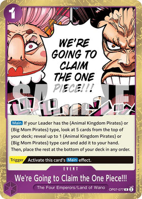 ¡Vamos a reclamar el One Piece! [500 años en el futuro] 