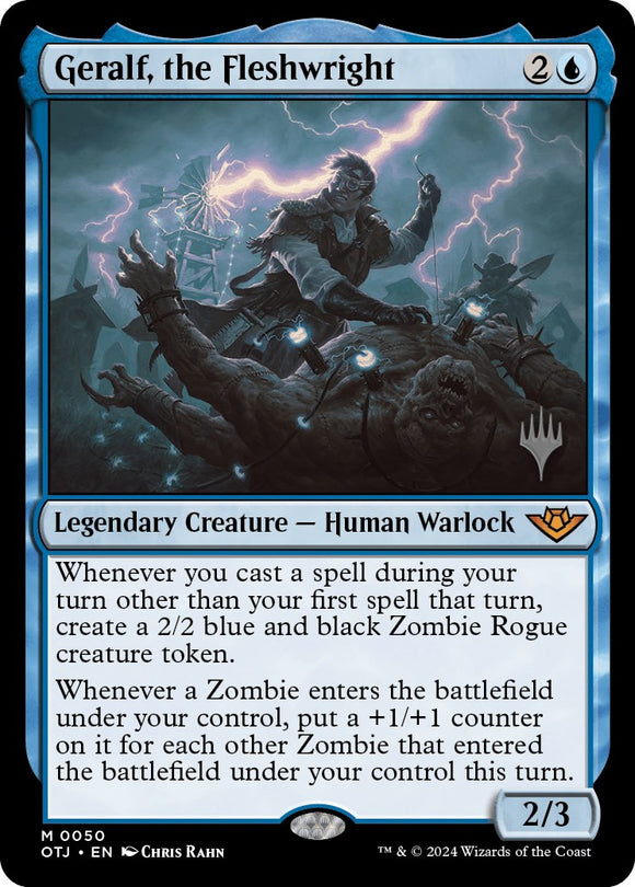 Geralf, el Carpintero (paquete promocional) [Promociones de Outlaws of Thunder Junction] 