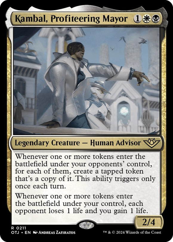 Kambal, alcalde especulador (paquete promocional) [Promociones de Outlaws of Thunder Junction] 