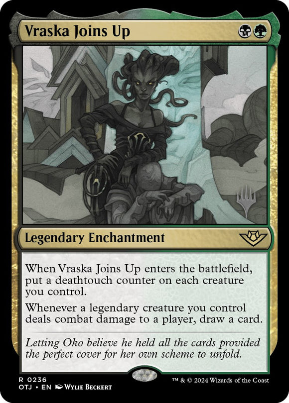 Vraska se une (paquete promocional) [Promociones de Outlaws of Thunder Junction] 