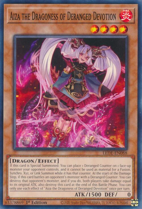 Aiza, la dragona de la devoción trastornada [LEDE-EN088] Común 