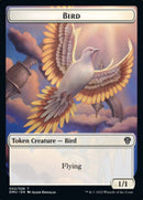 Bird (002) // Badger Double-Sided Token [Dominaria United Tokens]-1