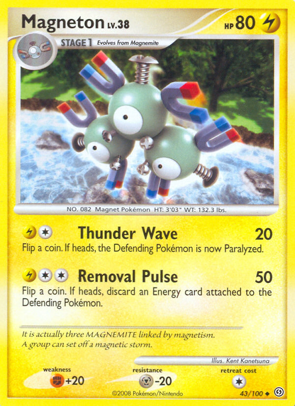 Magneton (43/100) [Diamante y Perla: Frente de tormenta] 