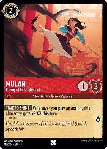 Mulan - Enemigo del enredo (115/204) [El regreso de Úrsula] 