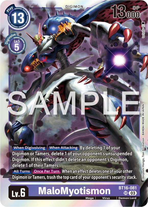 MaloMyotismon [BT16-081] [Observador principiante] 