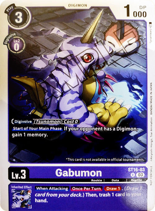 Gabumon [ST16-03] (Demo Deck exclusivo) [Deck inicial: Lobo de la amistad] 