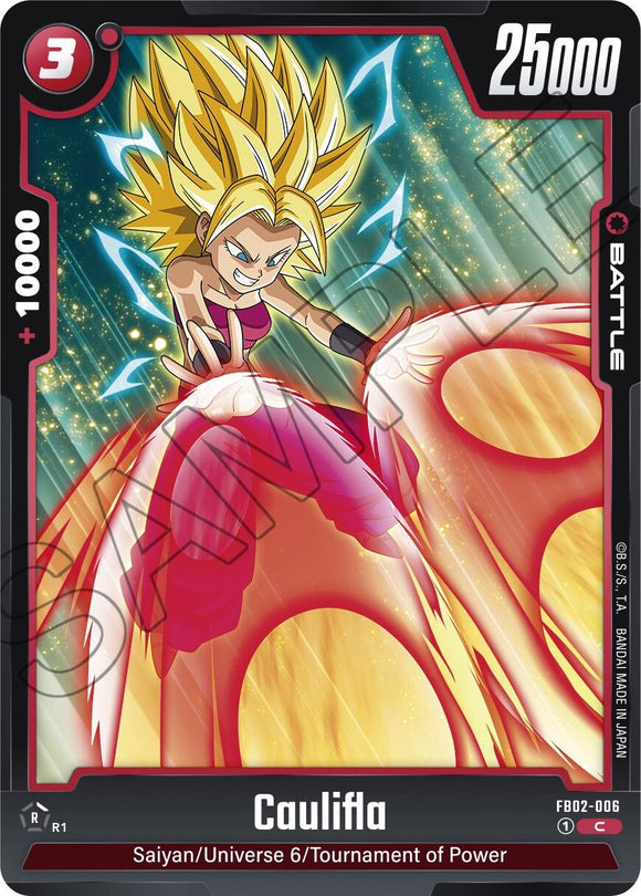 Caulifla (FB02-006) [Aura llameante] 