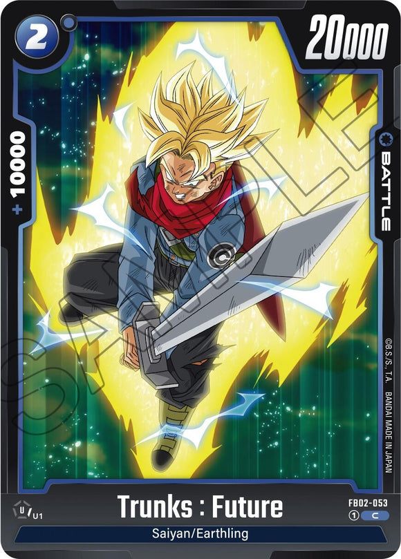 Trunks: Futuro (FB02-053) [Aura llameante] 