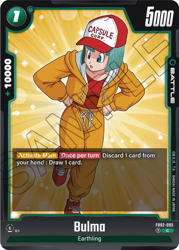 Bulma (FB02-095) [Aura llameante] 