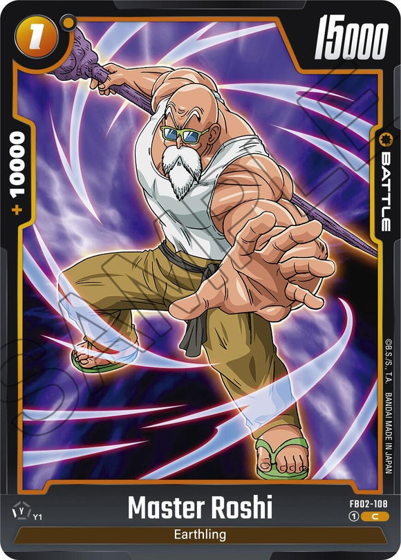 Maestro Roshi (FB02-108) [Aura llameante] 