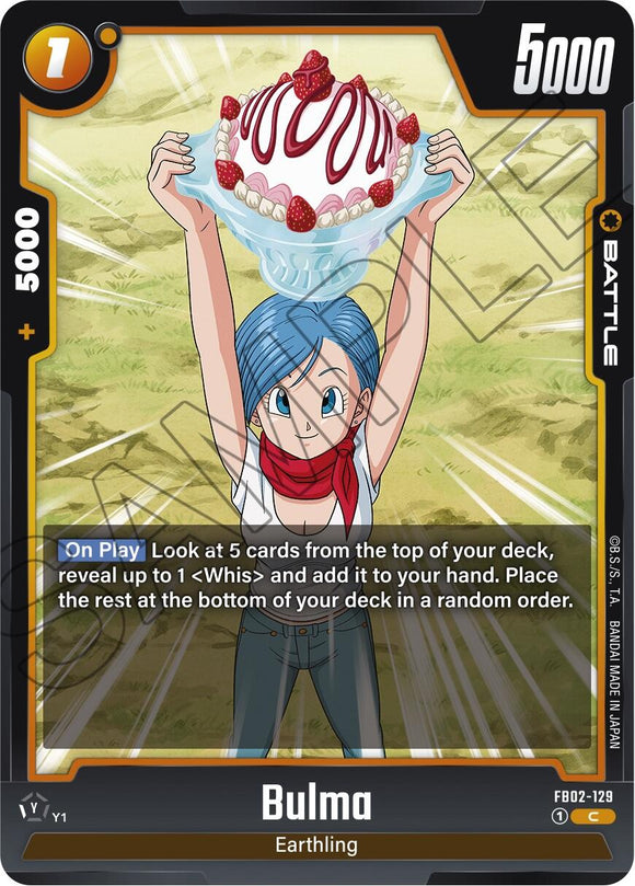 Bulma (FB02-129) [Aura llameante]