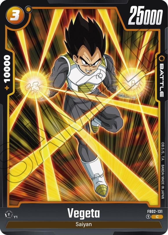 Vegeta (FB02-131) [Aura llameante] 