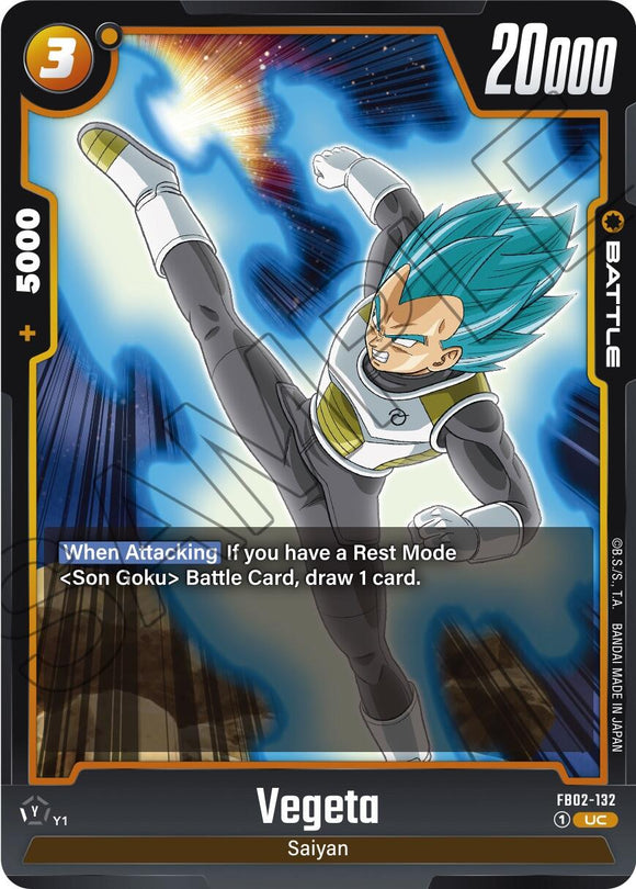 Vegeta (FB02-132) [Aura llameante] 