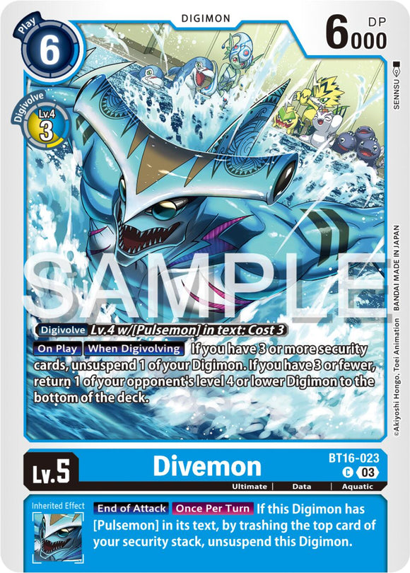 Divemon [BT16-023] [Observador principiante] 
