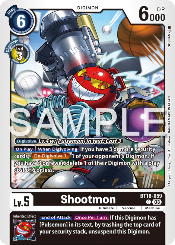 Shootmon [BT16-059] [Observador principiante] 
