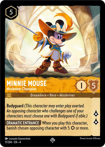 Minnie Mouse - Campeona Mosquetera (17/204) [El Regreso de Úrsula] 