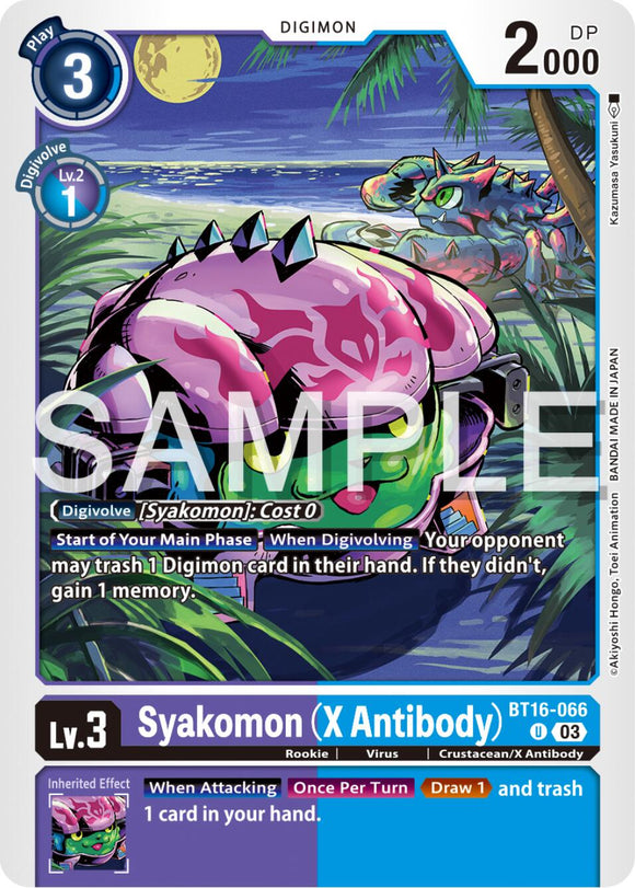 Syakomon (anticuerpo X) [BT16-066] [Observador principiante] 