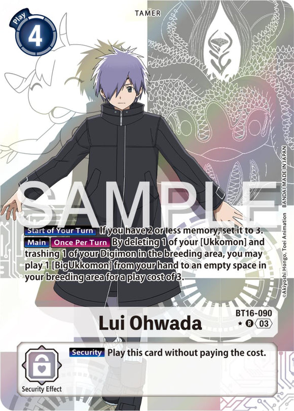 Lui Ohwada [BT16-090] (Arte alternativo) [Observador principiante] 