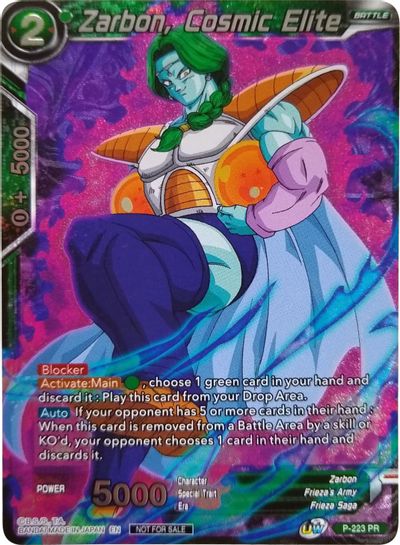 Zarbon, élite cósmica (elección del jugador) (P-223) [Tarjetas de promoción] 