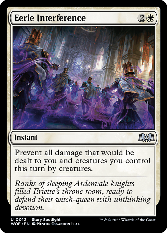 Interferencia inquietante [Wilds of Eldraine] 