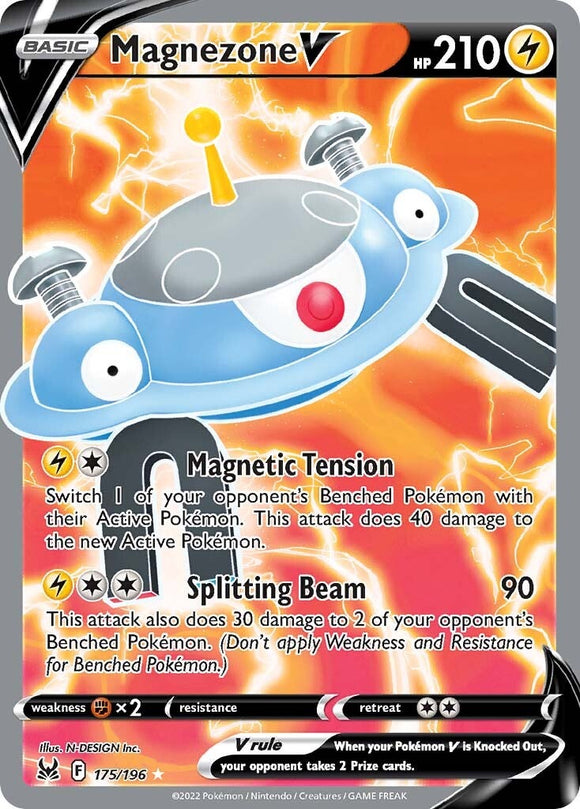 Magnezone V (175/196) [Espada y escudo: origen perdido] 