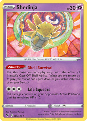 Shedinja (066/185) [Espada y escudo: voltaje intenso] 