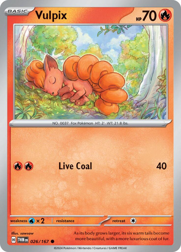 Vulpix (026/167) [Scarlet y Violet: Mascarada del Crepúsculo] 