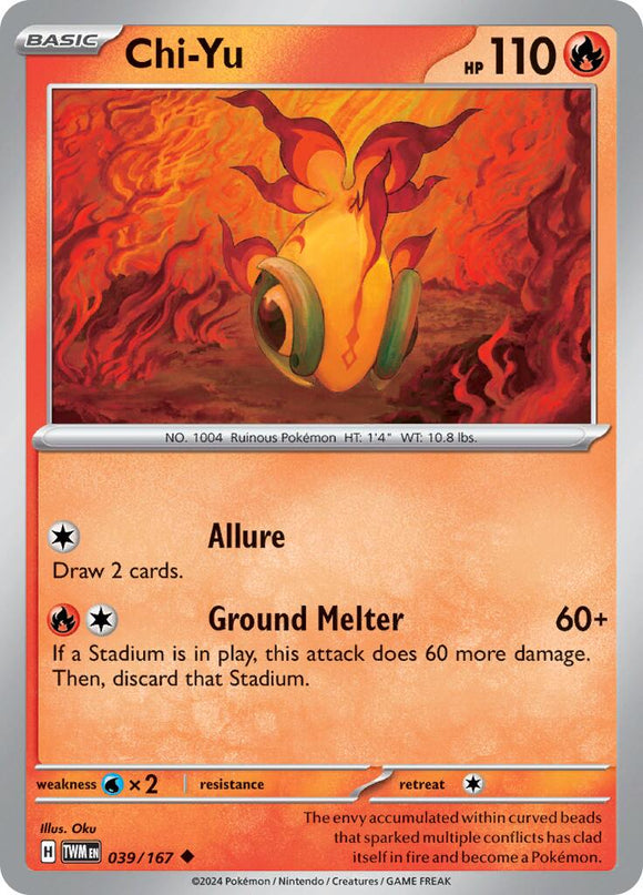 Chi-Yu (039/167) [Scarlet y Violet: Mascarada del Crepúsculo] 