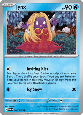 Jynx (046/167) [Scarlet y Violet: Mascarada del Crepúsculo] 