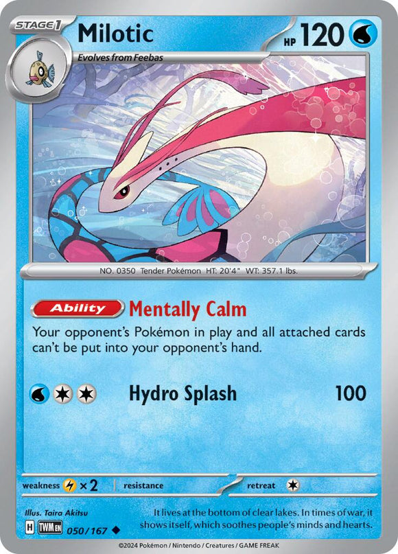 Milotic (050/167) [Scarlet &amp; Violet: Mascarada del crepúsculo] 