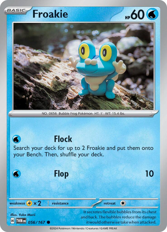 Froakie (056/167) [Scarlet &amp; Violet: Mascarada del crepúsculo] 
