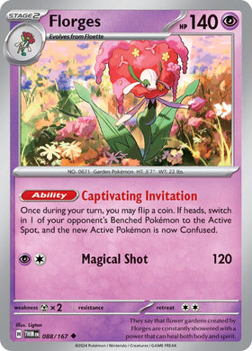 Florges (088/167) [Scarlet &amp; Violet: Mascarada del crepúsculo] 