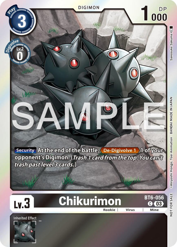 Chikurimon [BT6-056] (Paquete de ganadores del torneo oficial vol. 13) [Promociones de doble diamante] 