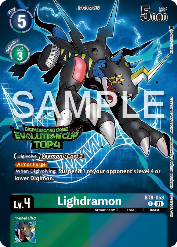 Lighdramon [BT8-053] (Top 4 de la Evolution Cup 2024) [Promociones de New Awakening] 