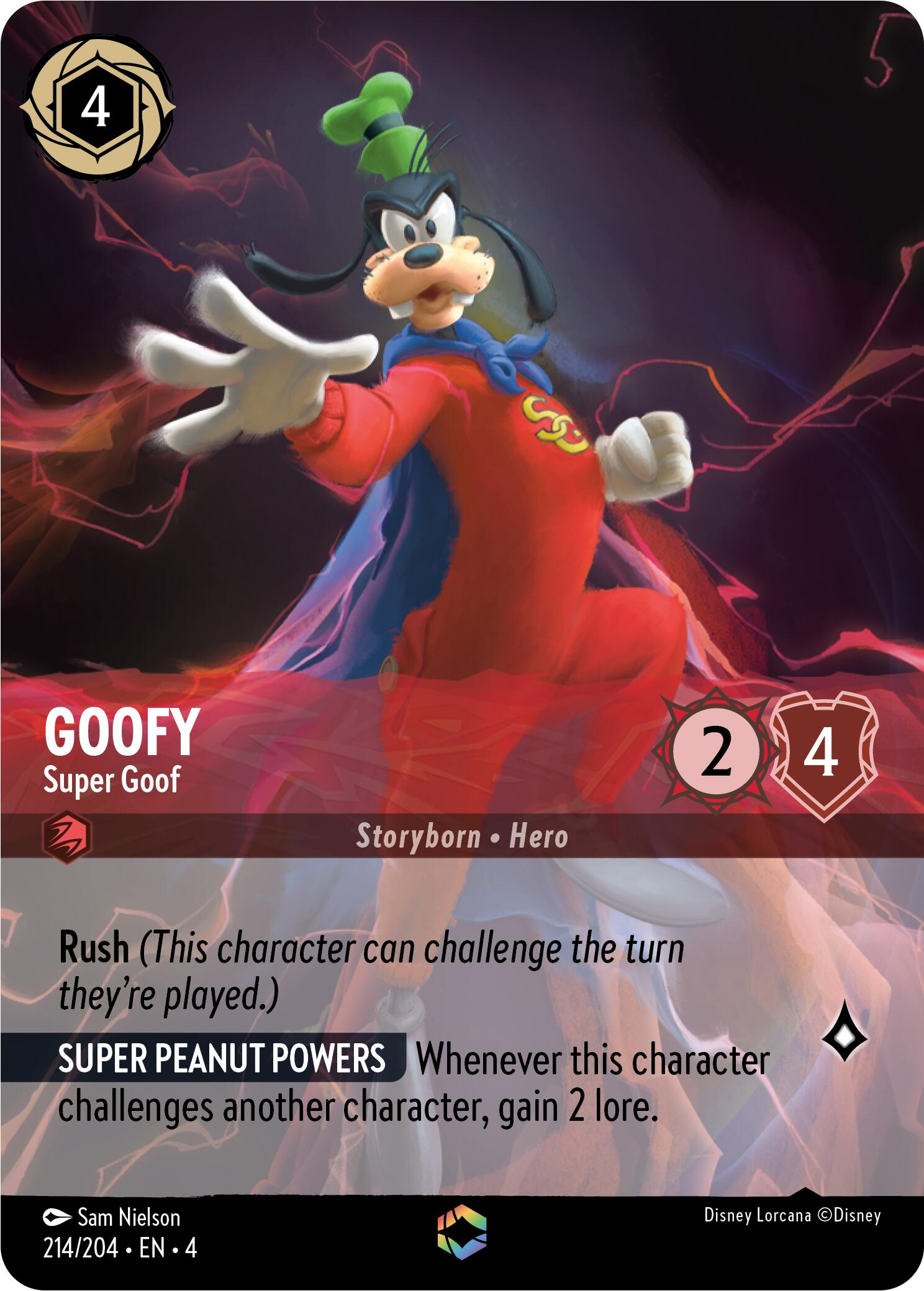 Goofy - Super Goof (Encantado) (214/204) [El regreso de Úrsula] 