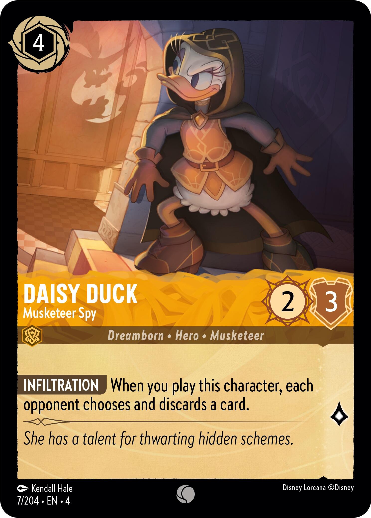 Daisy Duck - La espía mosquetera (7/204) [El regreso de Úrsula] 