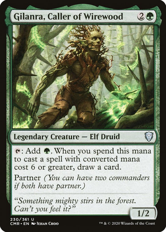 Gilanra, la invocadora de Wirewood [Commander Legends] 