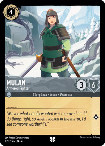 Mulan - Luchadora blindada (189/204) [El regreso de Úrsula] 