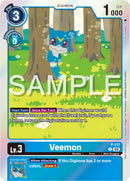 Veemon [P-117] (Beginning Observer Pre-Release) [Promotional Cards]-2