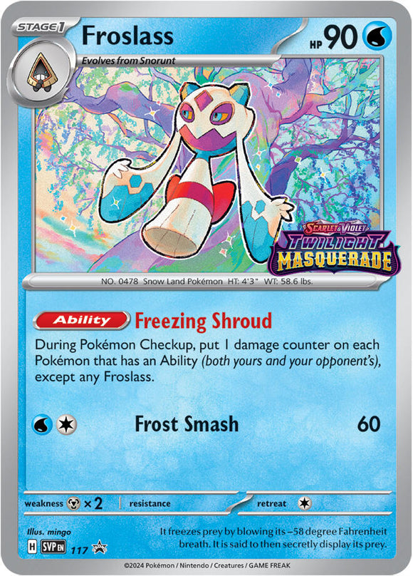 Froslass (117) [Scarlet &amp; Violet: promociones de Black Star] 